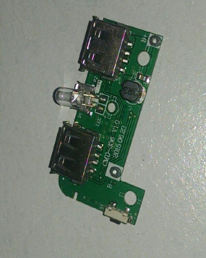 Dual USB 5V 1A 2.1A Mobile Power Bank 18650 Battery Charger PB Module Board