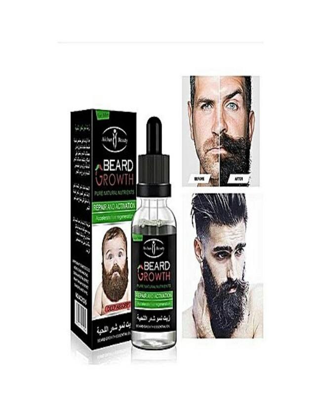 Beard Growth Essential Oil Enhance Facial Whiskers Nutrition