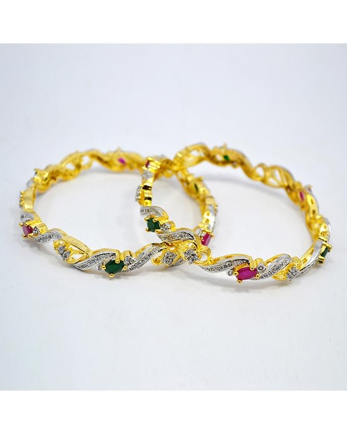 1 carat deals gold bangles