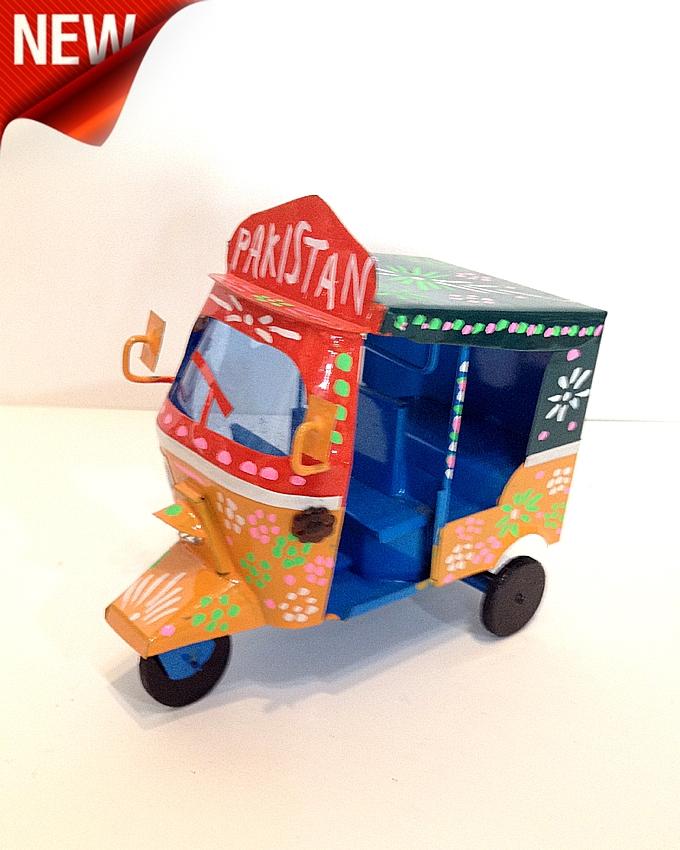 Pakistan Raksha Cart Pakistani Souvenir Handicraft Rickshaw - Multicolor | Daraz.pk