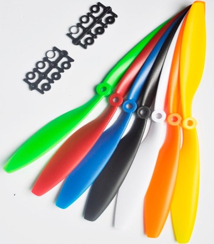 Green 1045 Multiaxial ABS blade propellers pair