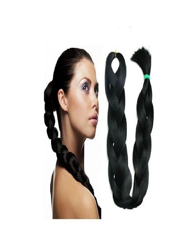 Gutt style Synthetic  Hair Extension - Black