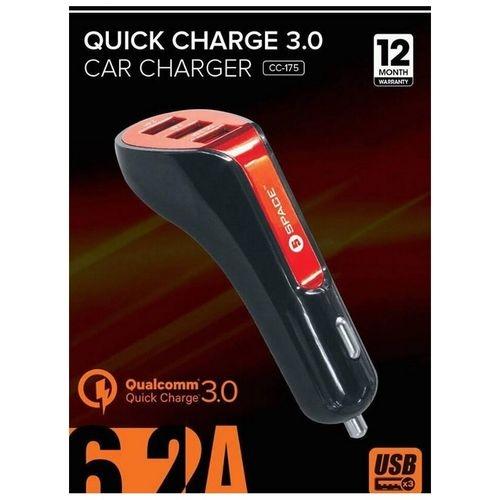 Image result for QUICK CHARGE 3.0 CAR CHARGER CC-175 (Three Port)