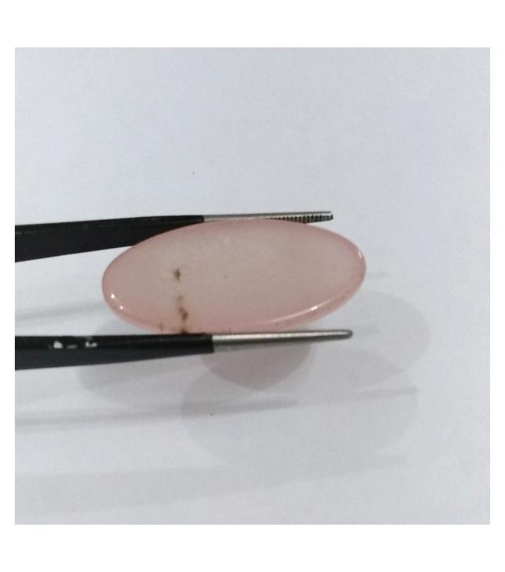 Rose Quartz Stone - Love Stone Gemstone - Weight: 23ct - Free Lab Certificate