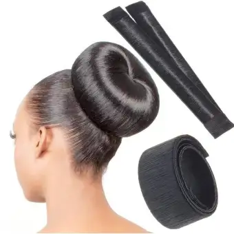 Full Hair Bun Maker Hair Styling Donut Former Foam French Twist