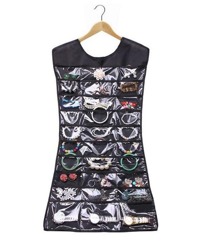 Abdul Basit Store Hanging Jewellery Organizer - Black