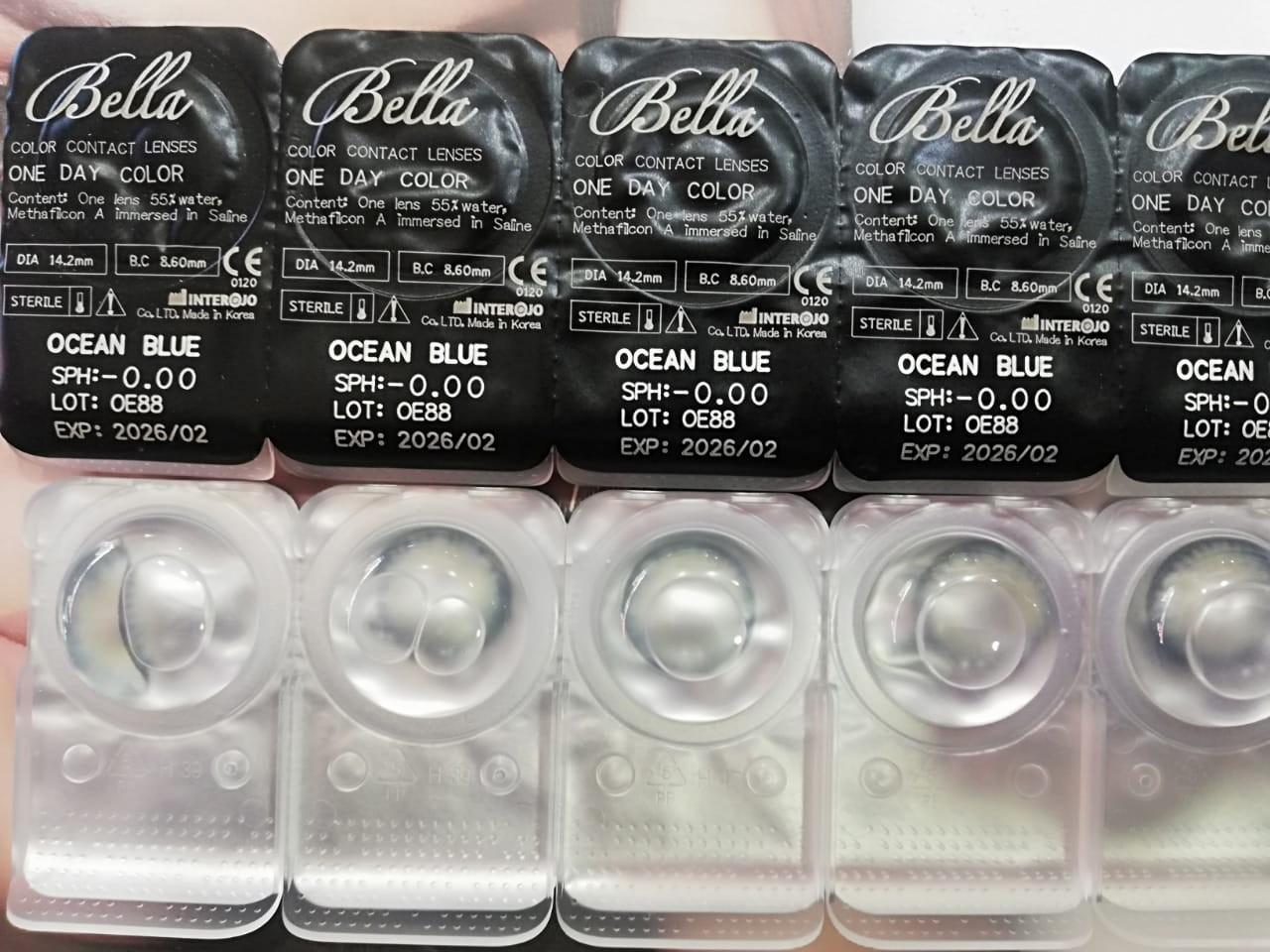 Bella Contact Lenses Radiant Hazel Nut