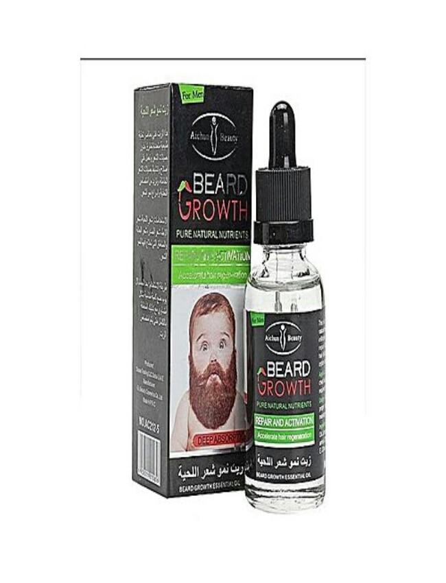 Beard Growth Essential Oil Enhance Facial Whiskers Nutrition