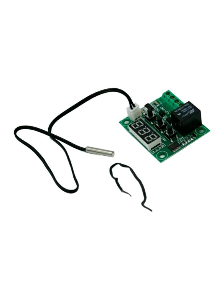 Mini thermostat Temperature controller Incubation thermostat temperature control W1209 with switch