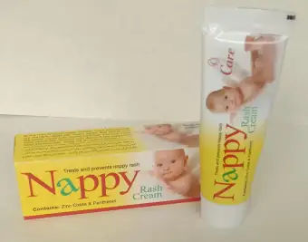 yellow nappy rash cream