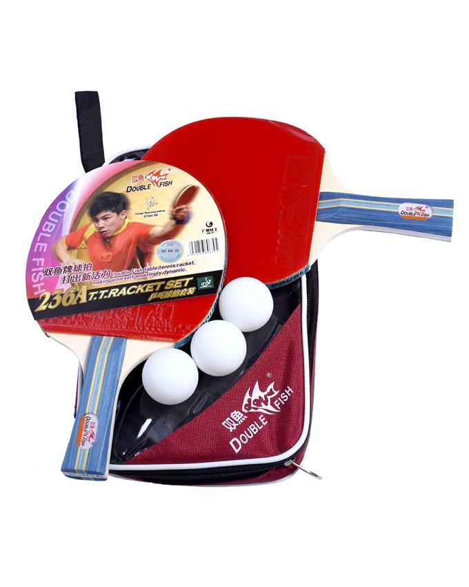Double Fish Table Tennis Racket Set Daraz.pk