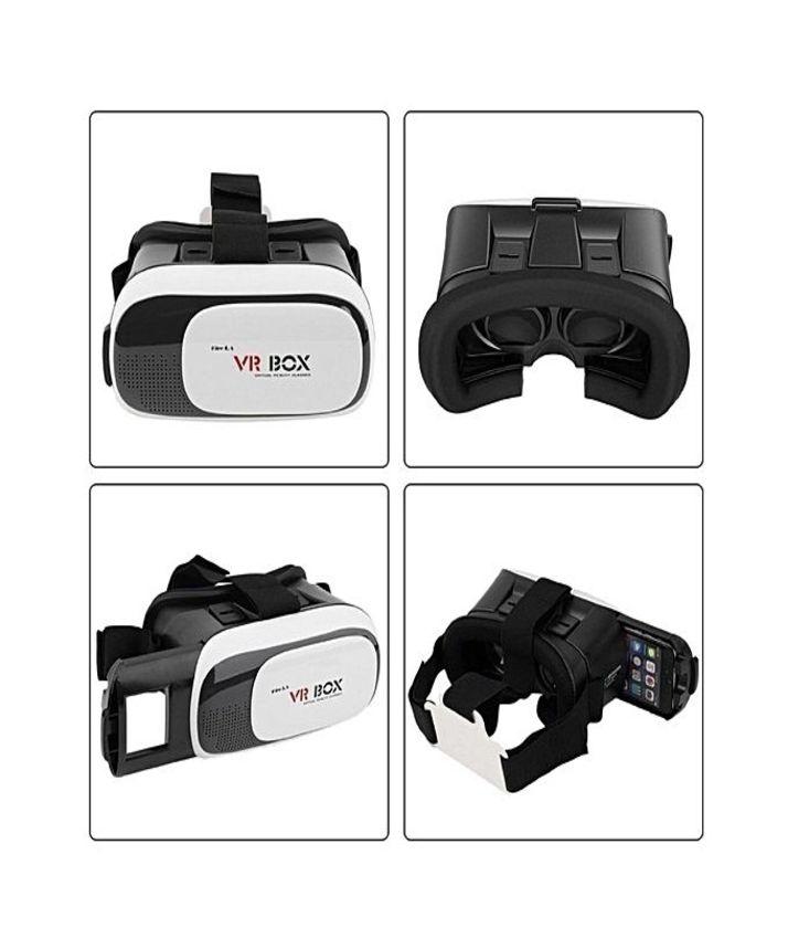 3D Virtual Reality Glass And Bluetooth Remote Combo