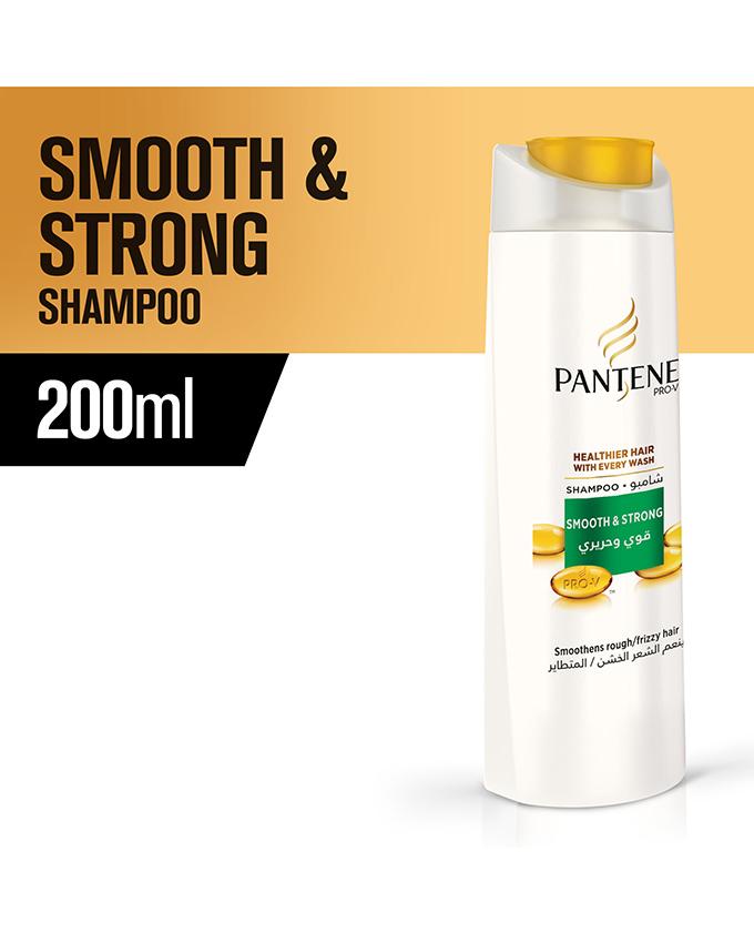 pantene shampoo smooth & strong, 200 ml