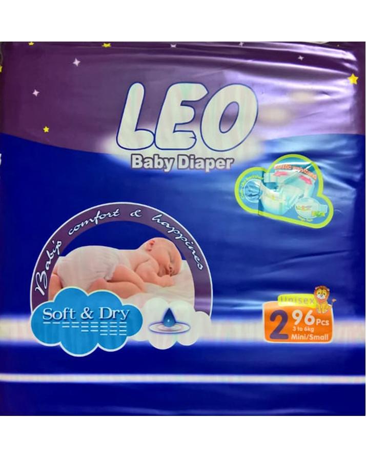 Leo Mega Size 2 Diapers 96 Pcs Price in Pakistan View Latest