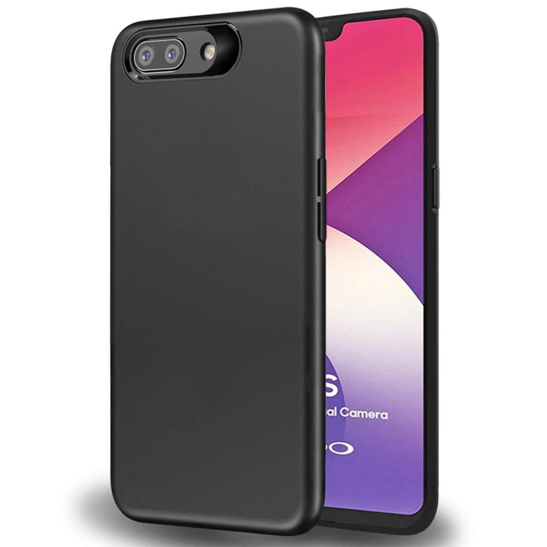 oppo a3s back cover black