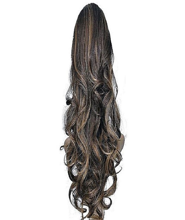 Synthetic Hair Extension With Claw Clip