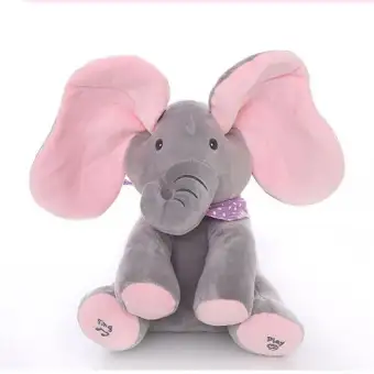 peekaboo elephant toy
