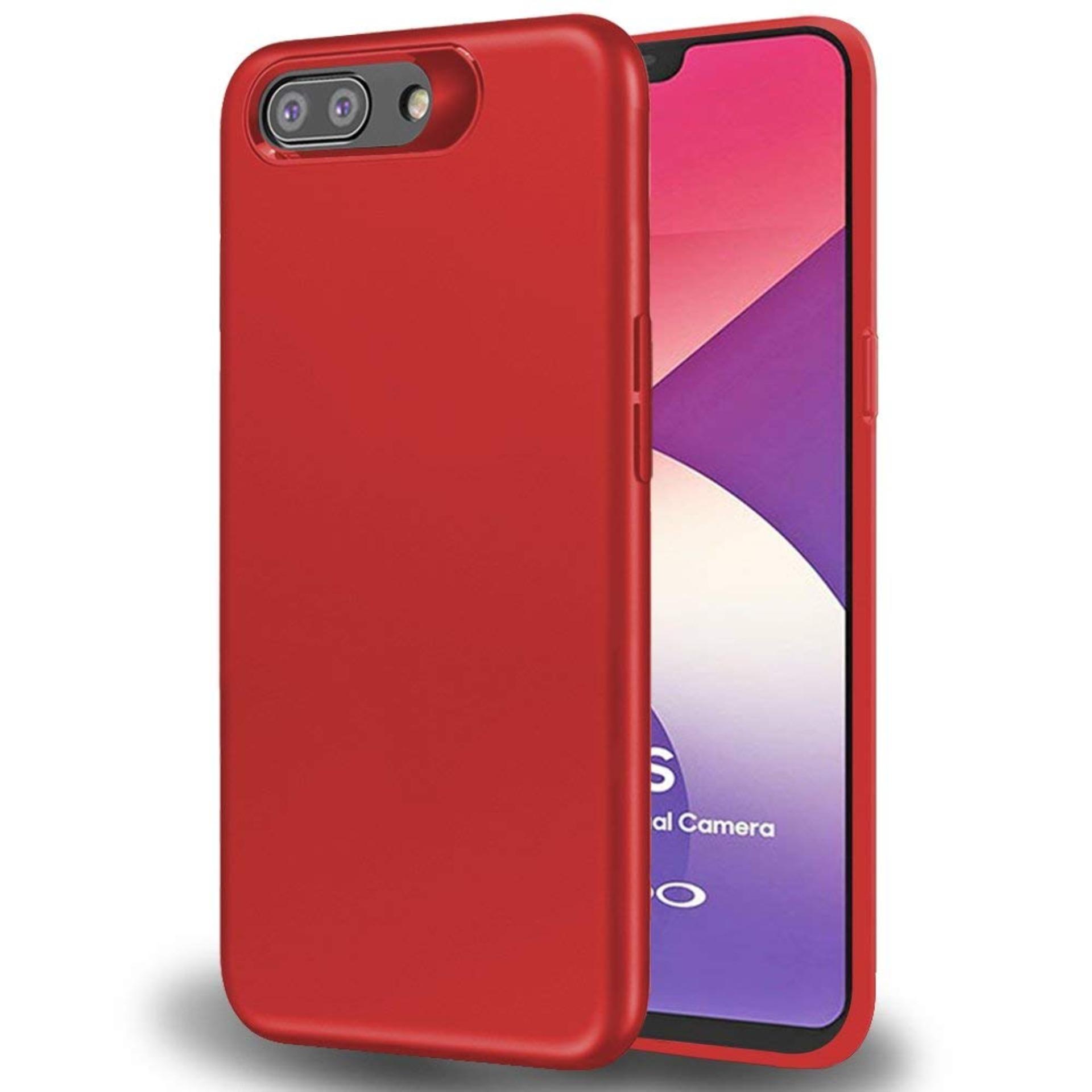 oppo a3s back cover red color