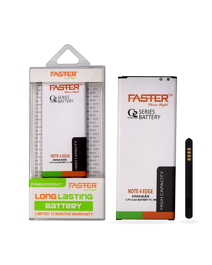Faster G2 Series Long Lasting Battery For Samsung Note-4 Edge 3000 Mah