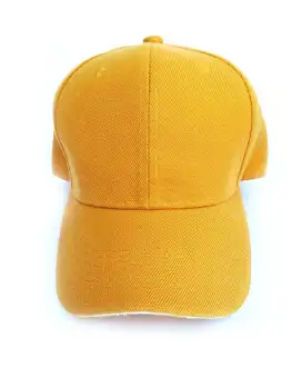 plain yellow hat