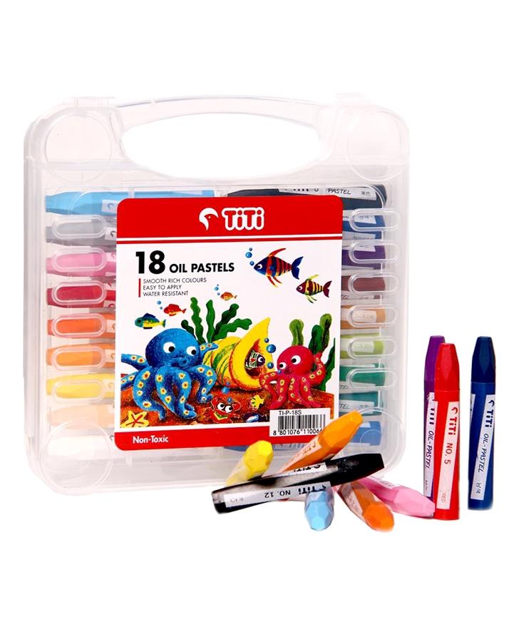 Titi Oil Pastel 18 Color Box