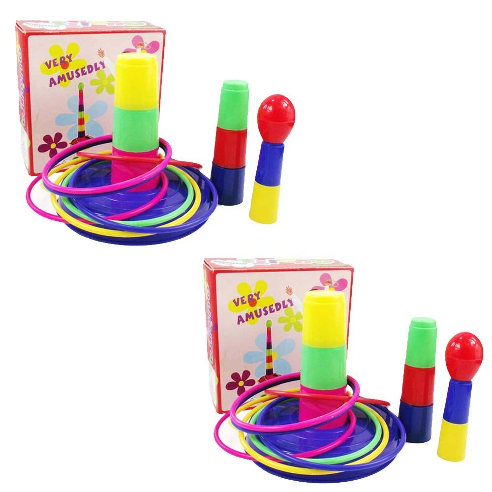 Pack Of 2 Ring Toss Game For Kids