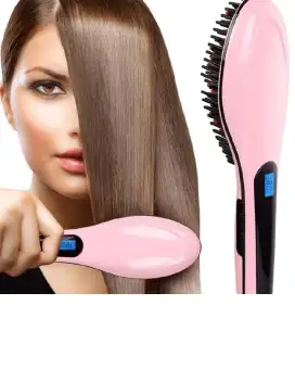 hair straightener brush daraz