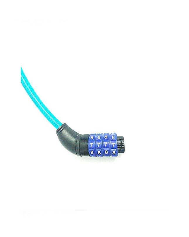 4 Digit Numeric Cable Bicycle/Bike - Helmet Lock