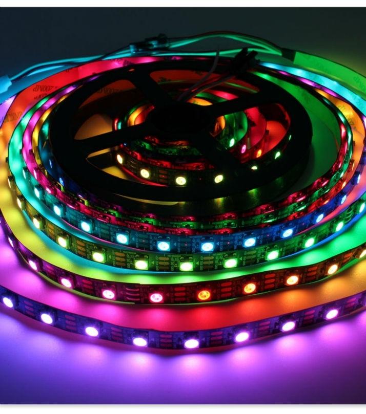 WS2812B 5050 RGB LED Strip 1M 5M 150 300 Leds Individual 45 OFF