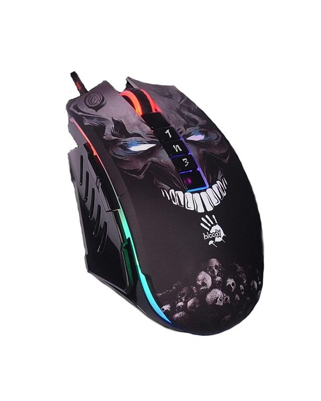 Image result for bloody P85 (ACTIVATED RGB MOUSE)  (SKULL)