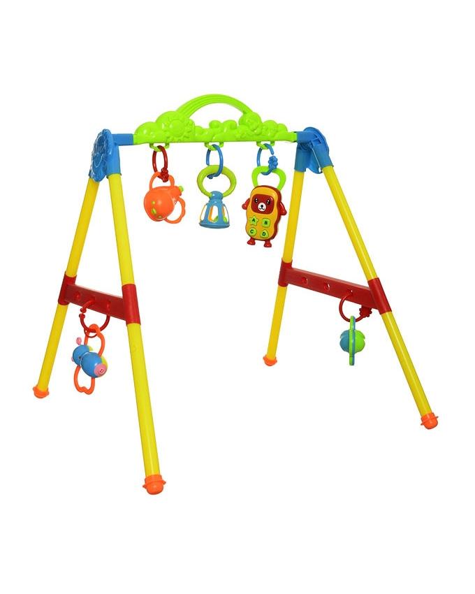 Safe Plastic Play Gym - Multicolour