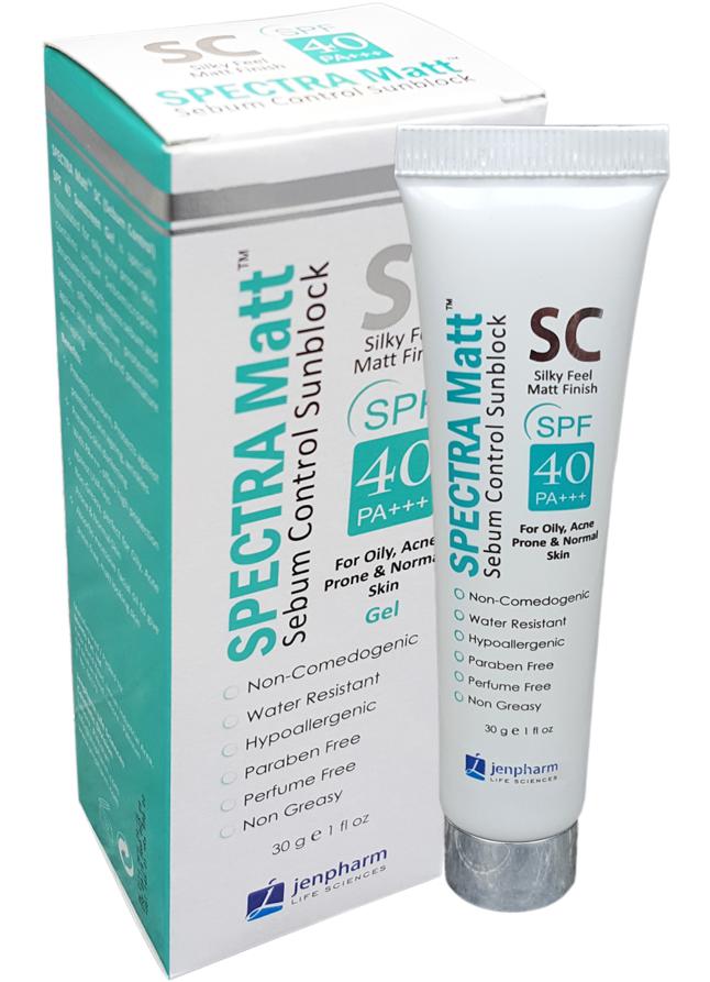 jenpharm sunblock for oily skin