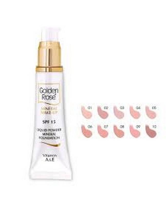 golden rose mineral foundation