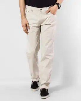 off white color trousers