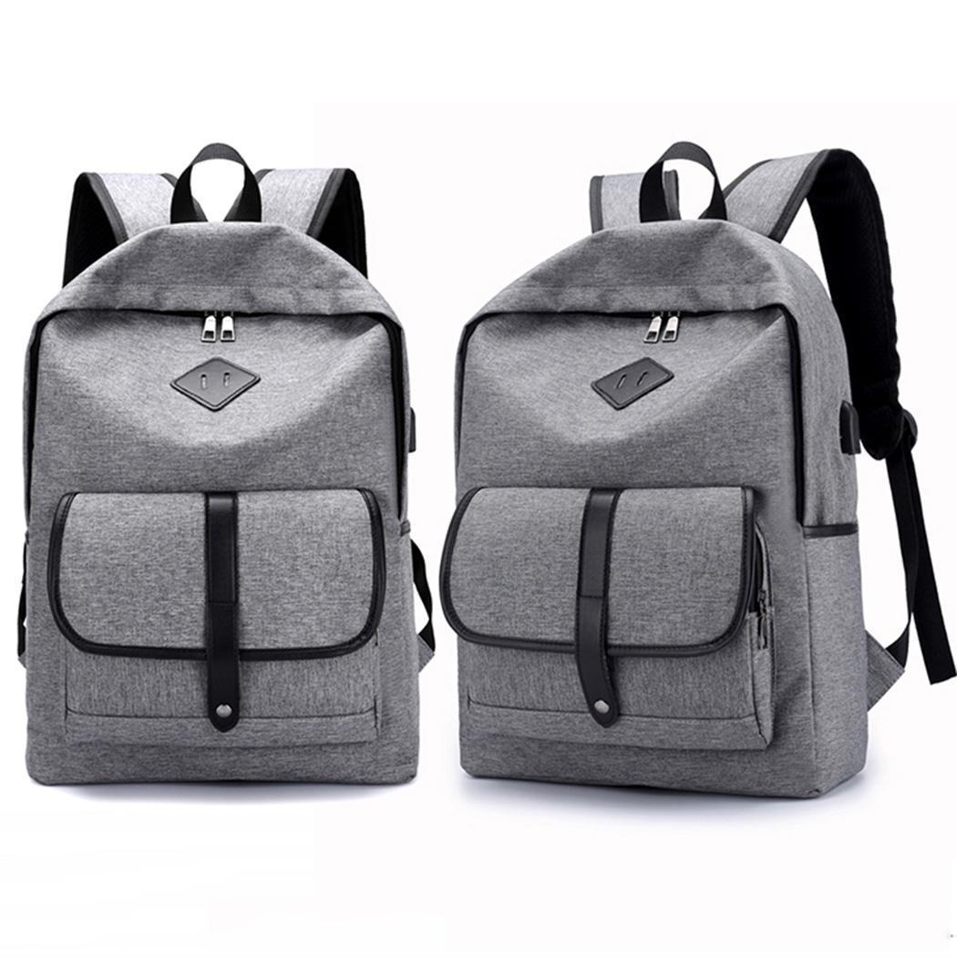 Multicolour Oxford Backpack Shoulder Bag For Women