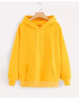 plain fleece hoodie