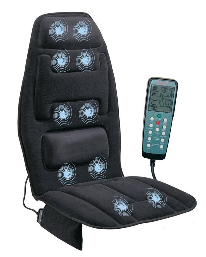 Electric Massage Car Seat Cover Velcromag