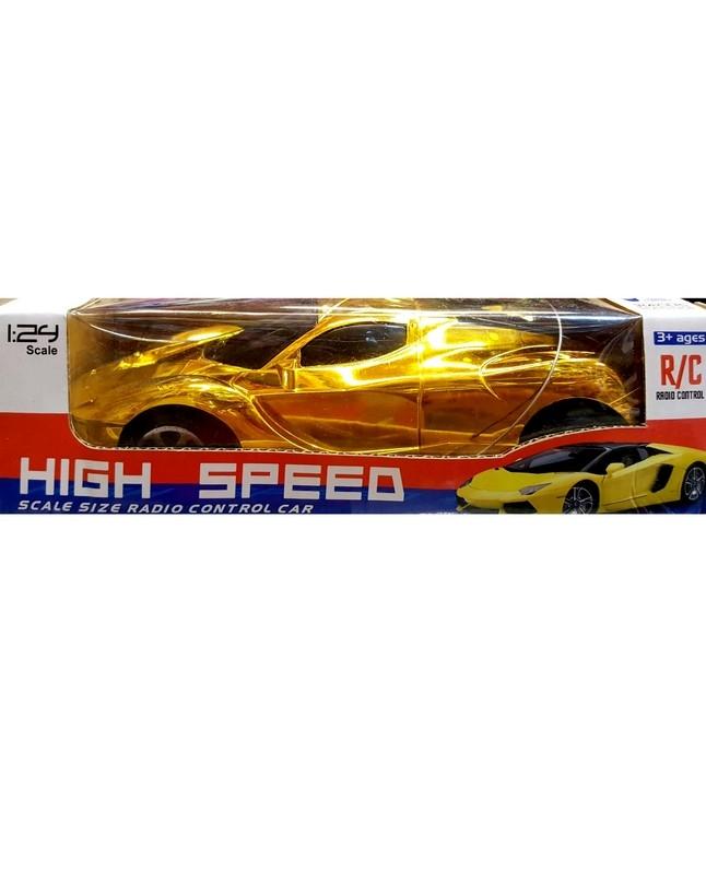 Rc Car Golden Metallic Colour