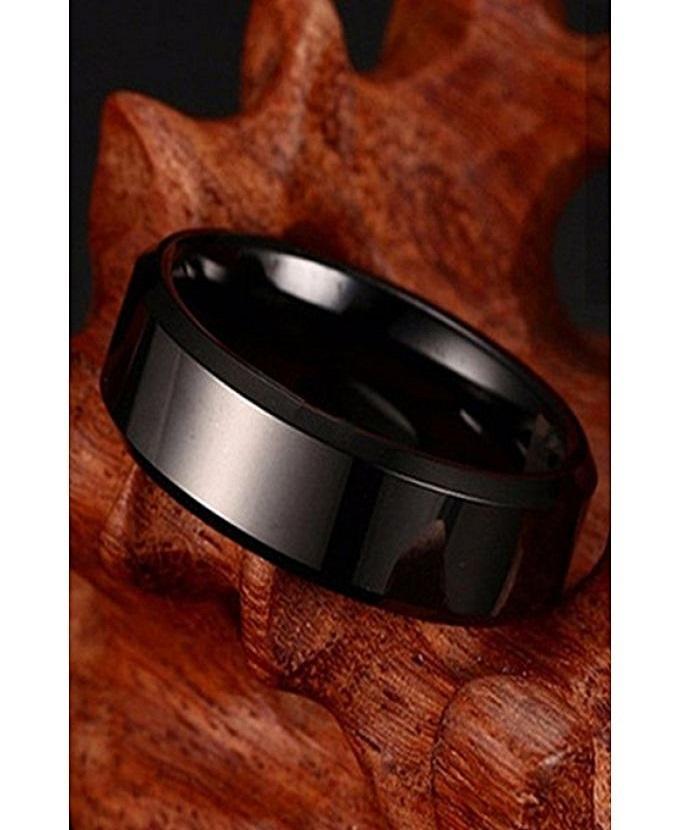 Black Punk Ring  For Men