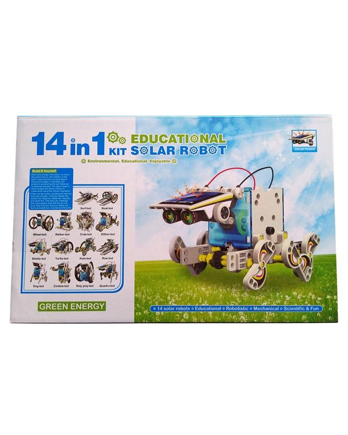 14 in 1 Educational Solar Robot - Multicolor