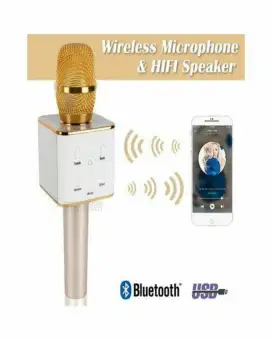 q7 wireless microphone & hifi speaker