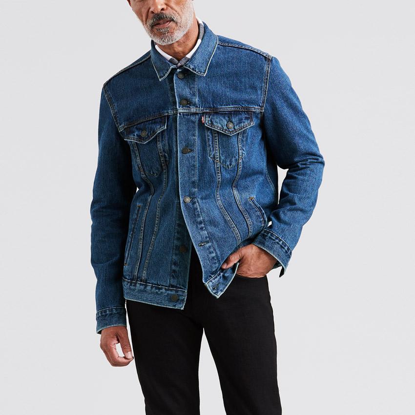 levis medium stonewash jacket