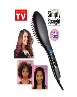 hair straightener brush daraz