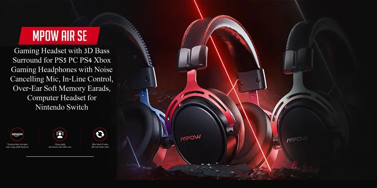 Mpow air se online ps4 headset