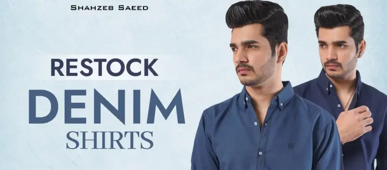 Men's Check Shirts Online in Pakistan – Shahzeb Saeed
