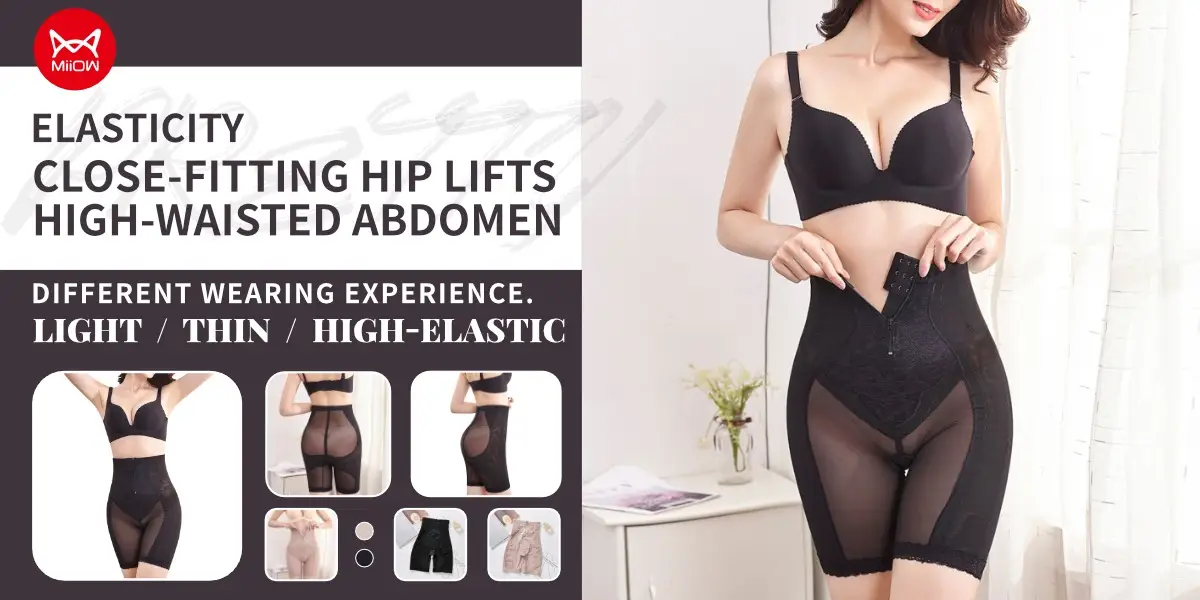 [CMENIN Girls] 1Pcs Nylon Women's Waist Shapewear Korset Work Out Slimming Body  Shaper Panty for Female Girdle S0208