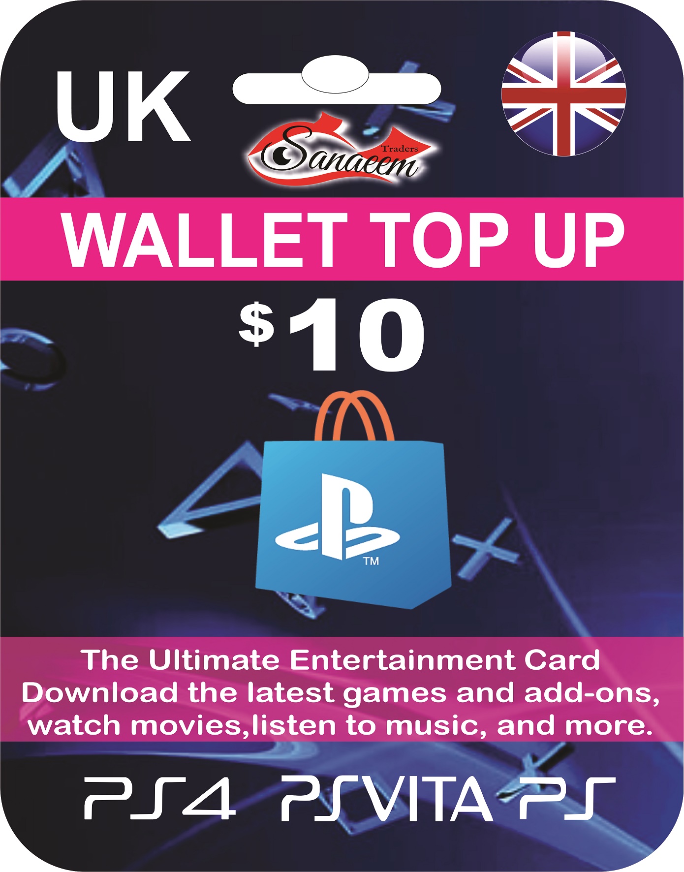 Psn Uk 10 Pound Gift Card Playstation 10 For United Kingdom Buy Online At Best Prices In Pakistan Daraz Pk