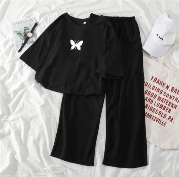 High Quality Summer Suit for Women Crop top and flapper