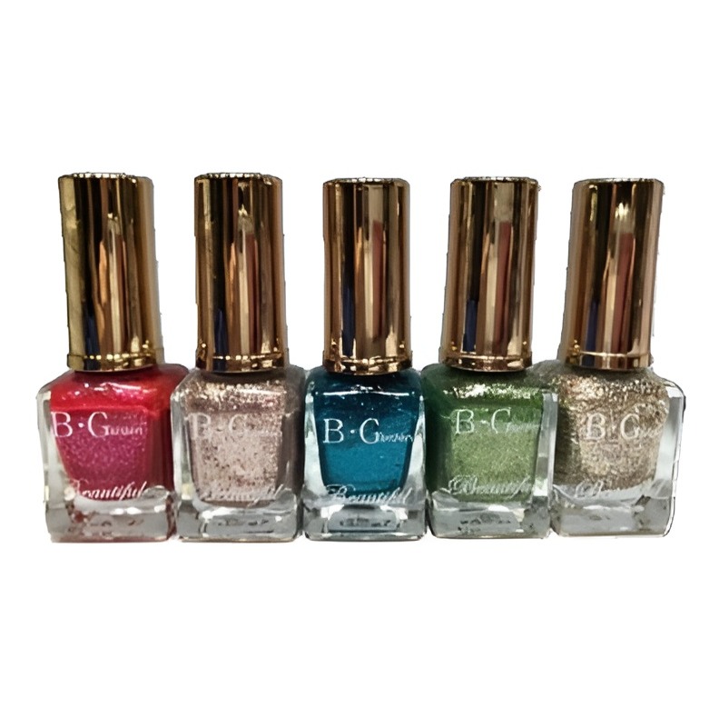 Beautiful Glitter Nail Polishes Colored Metallic Nail Polish Makeup Nails Nail Polish