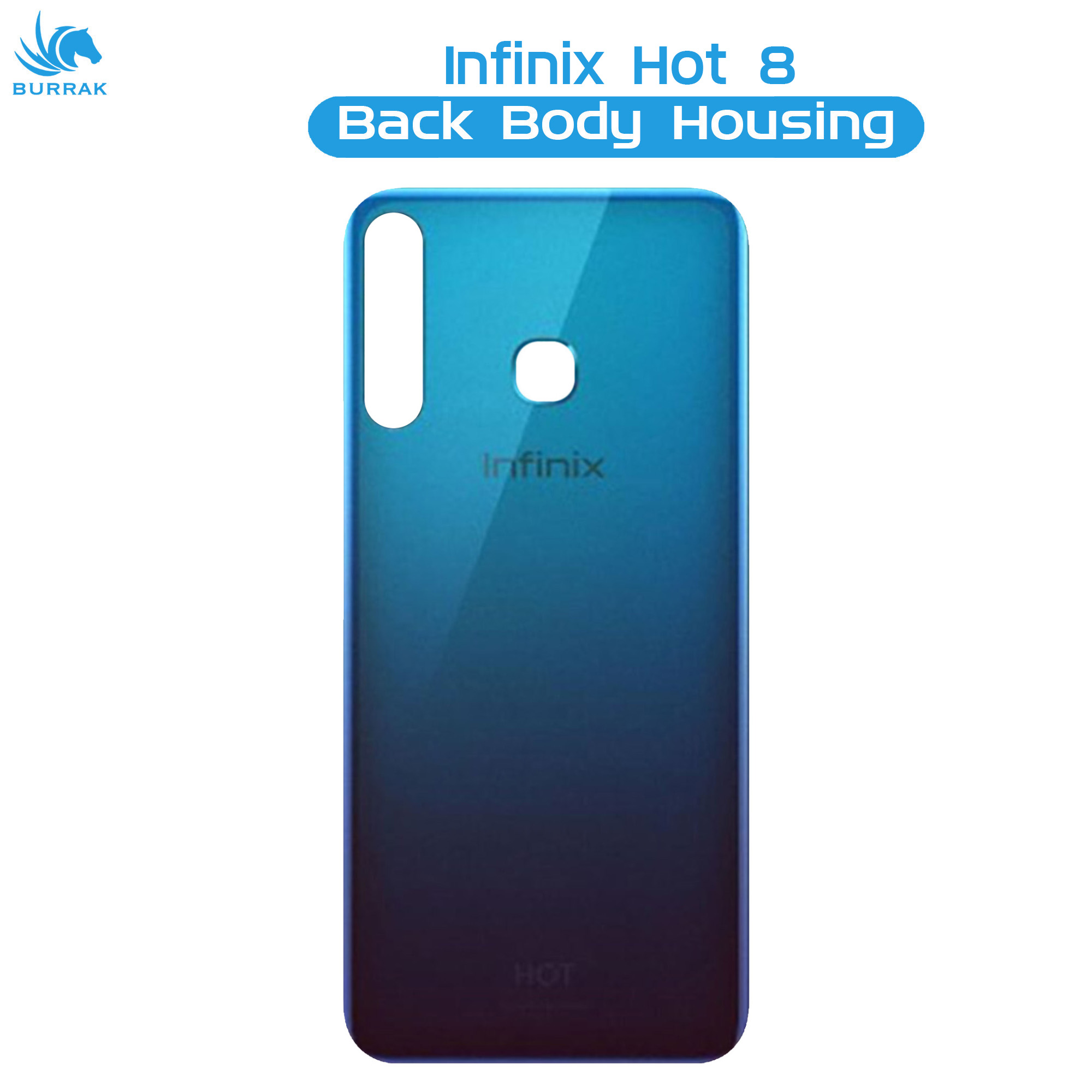 infinix hot 8 back body